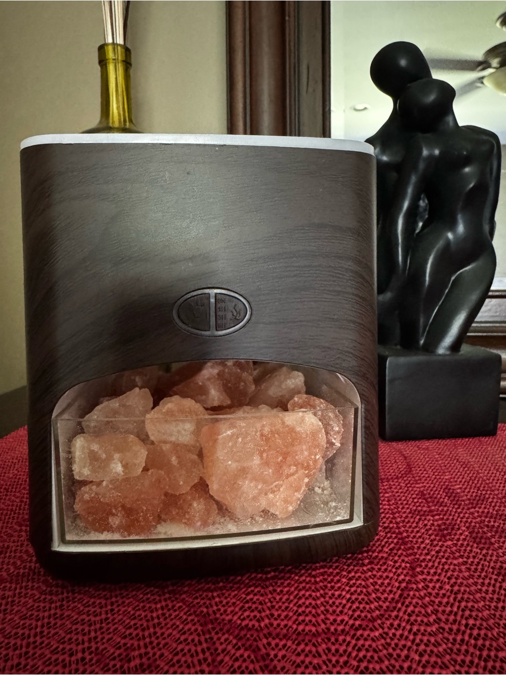 Himalayan Salt Lamp Aromatherapy Diffuser - Picture 5 of 6